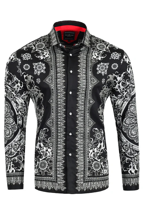 Spark Rhinestone Long Sleeve Shirt