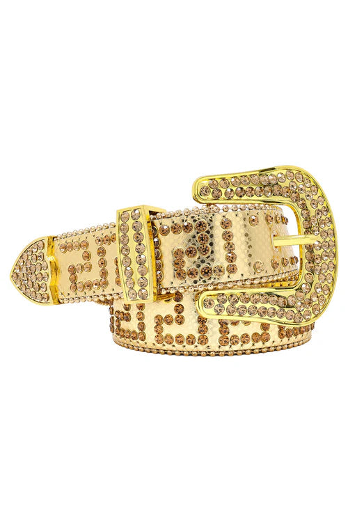 Rhinestone Belt