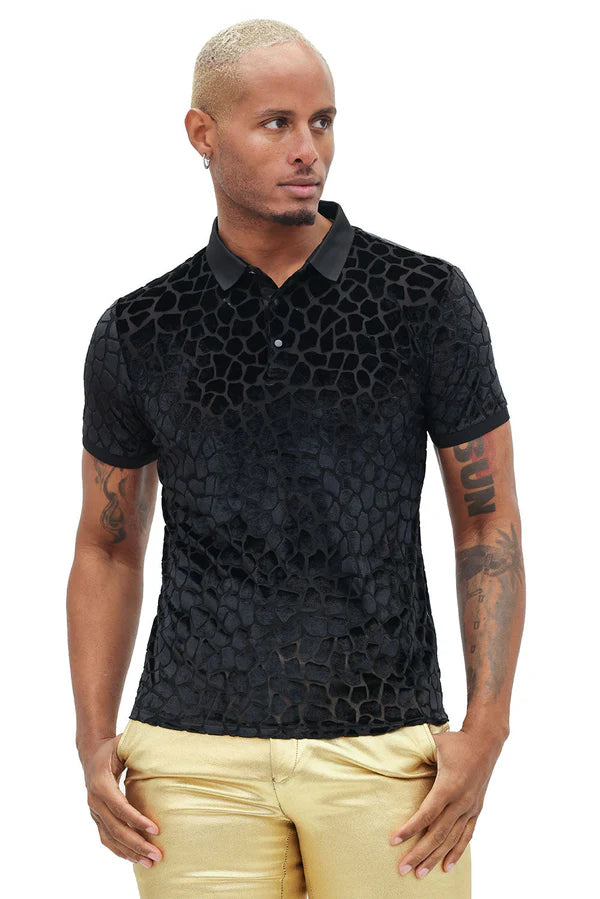 Leopard Polo Shirt