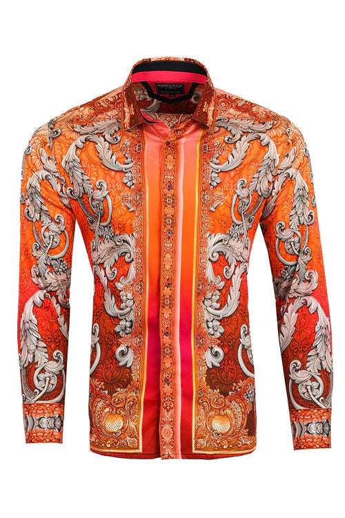 Floral Exquisite Long Sleeve Shirt